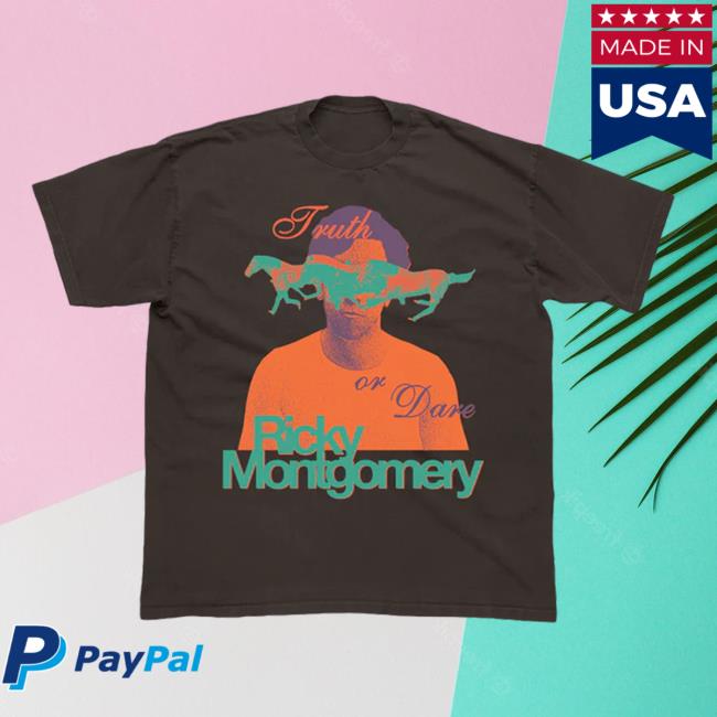 Ricky Montgomery Merch Store Truth Or Dare Tshirt Ricky Montgomery Clothing Shop Apparel Official Rickymontgomery