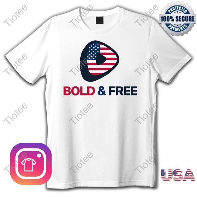 Rick Racela Bold & Free Usa Hooded Sweatshirt Rumble Merch
