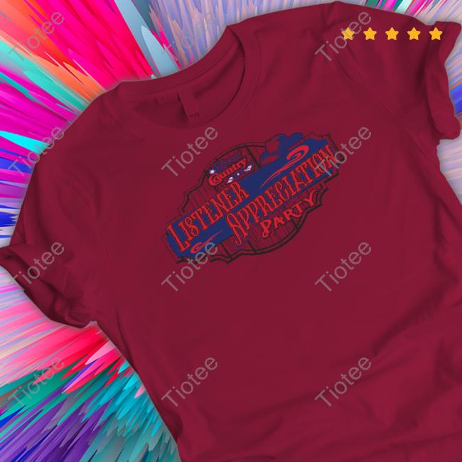 Official River Country 101.7 Listener Appreciation Party Tee Shirt