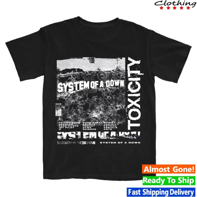 Official System Of A Down Merch Store Shop Merch System Of A Down Photocopy Toxicity Shirts