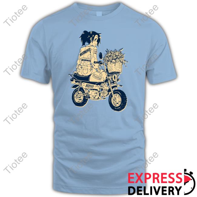 Topatoco Shop Flower And Bike Tee Koibeat