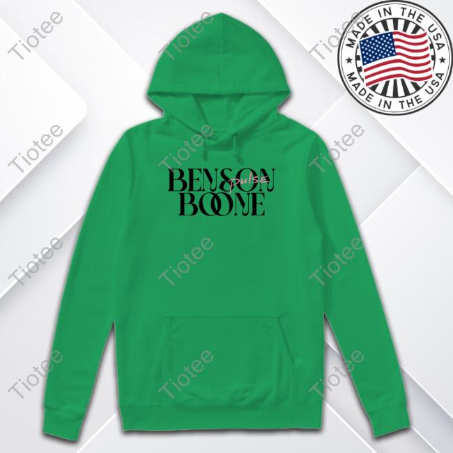 Pulse Benson Boone Logo Shirt Official Benson Boone Merch Pulse Logo Tee
