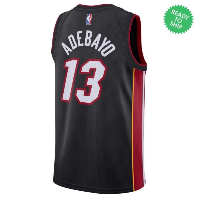 Miami Heat Nike NBA Basketball Bam Adebayo Icon Unisex Gear