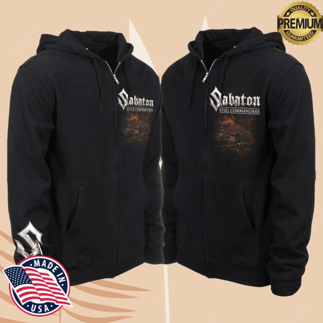 Official Sabaton Merch Store Sabaton Steel Commanders Pullover Hoodie Sabaton Shop