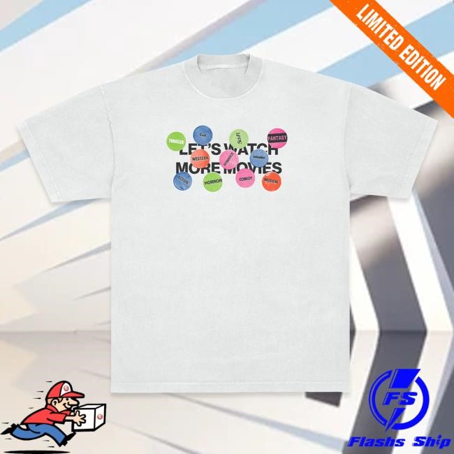 Super Yaki Let's Watch More Genre Shirt SuperYaki