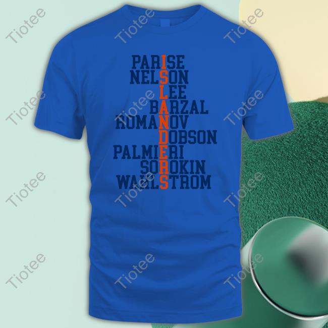Islesgirl3 Islanders T-Shirt Parise Nelson Lee Barzal Romanov Dobson Palmieri Sorokin Wahlstrom Hoodie