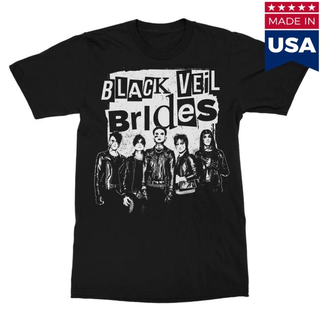 Official Black Veil Brides Merch Store Black Veil Brides Bvb Ransom Top Shirt Black Veil Brides Clothing Shop