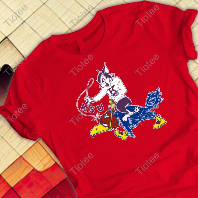 Official Vintage K-State Wildcat vs K-U Jayhawk Tee