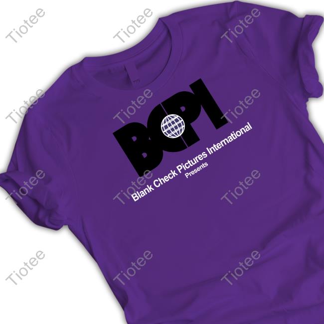 Blank Check Pod 1970'S Blank Check Pictures International Presents Shirt