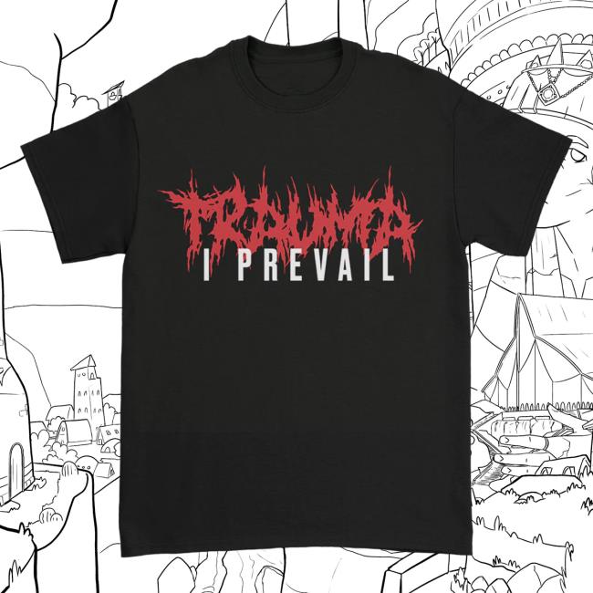 Official I Prevail Merch Store I Prevail Death Metal 2.0 Top Shirt (Black) I Prevail Apparel Clothing Shop IPrevail
