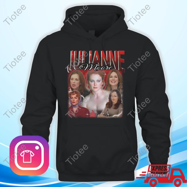 Cravemedia Julianne Moore Hooded Sweatshirt