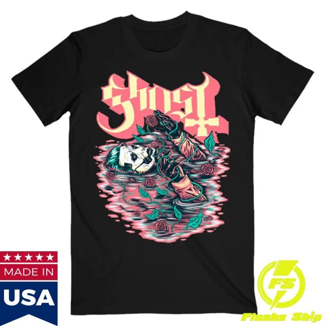 Official Ghost Band Rock Backstreet Merch Store Shop Pre-Raphaelite Shirt New
