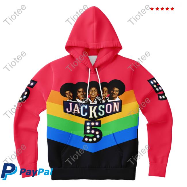 Official Melanin Clothing Store Shop Jackson 5 – Multicolor Pullover Sweatshirt Melaninapparel Merch