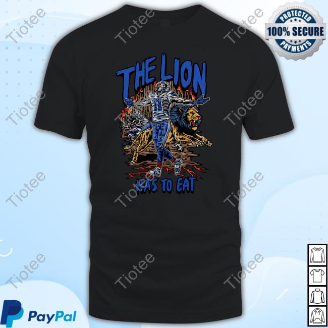 Official The Lion Has To Eat Long Sleeve T Shirt