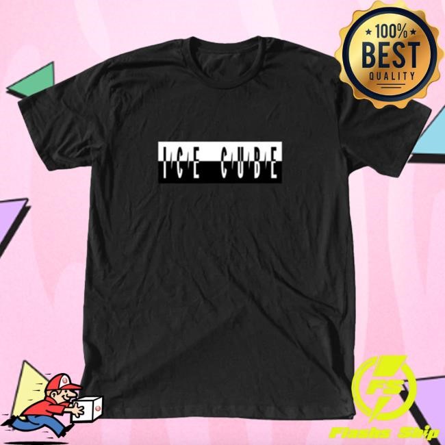 Ice Cube Logo Black Tee