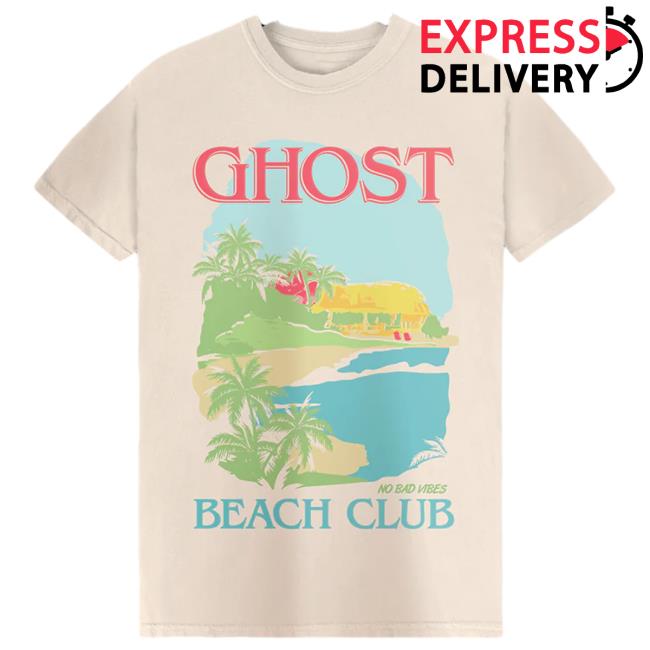 Official Ghost Summer Graphic New Tee Ghost Life Style Merch Shop Apparel