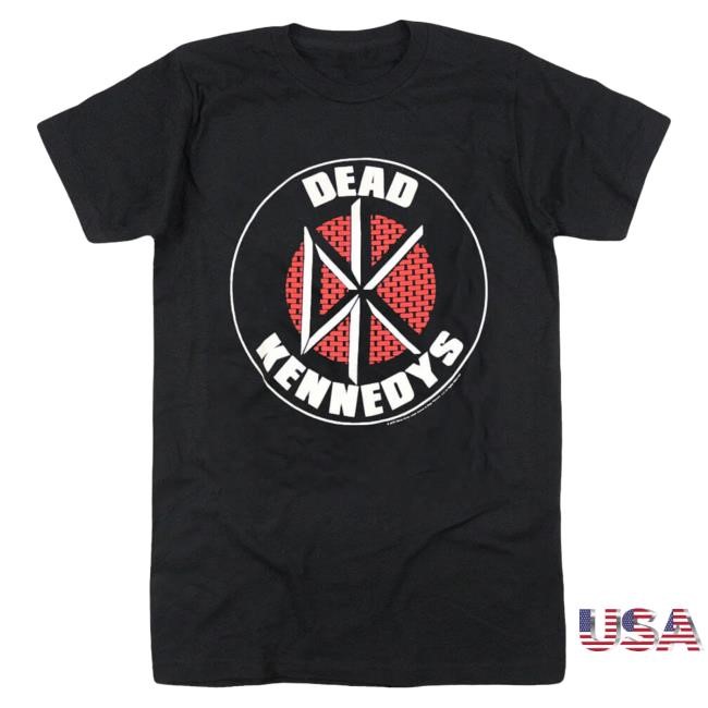 Hello Merch Dead Kennedys DK Brick Logo Black Shirts HelloMerch
