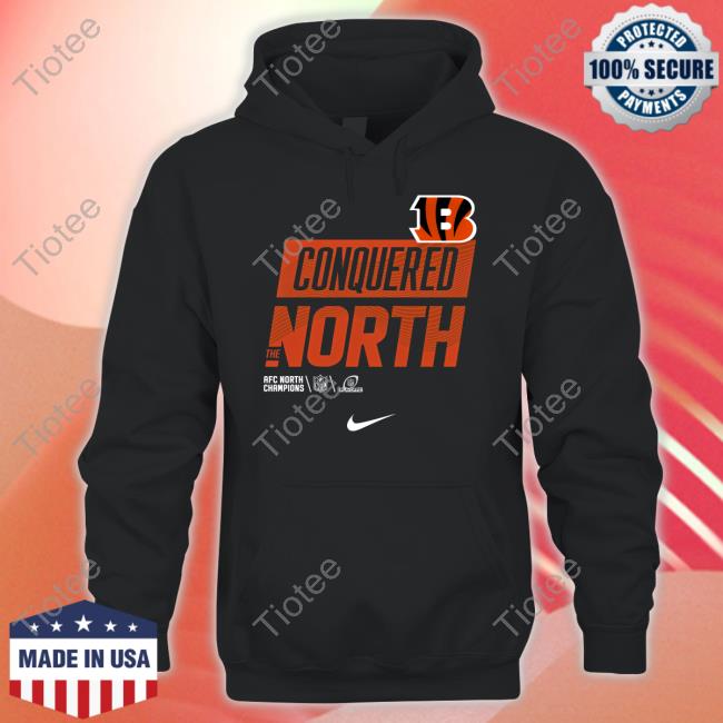 Cincinnati Bengals Conquered North T Shirt Afc North Champs