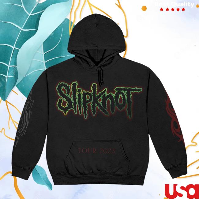 Slipknot Merch Xray Goat Tour 2023 Hooded Sweatshirt