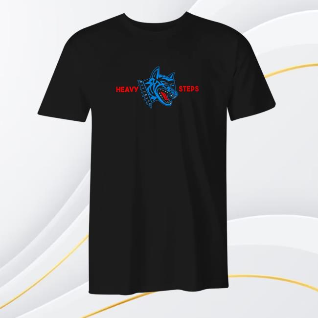 Cutloose Merch Comeback Kid Heavy Steps Dog Shirts