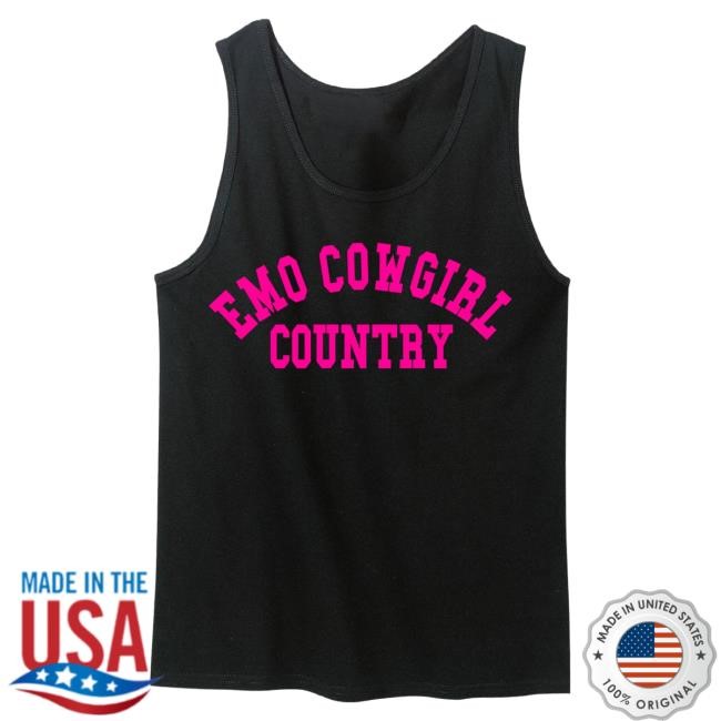Official Megan Moroney Merch Store Shop Megan Moroney Emo Cowgirl Tank Top Shirt