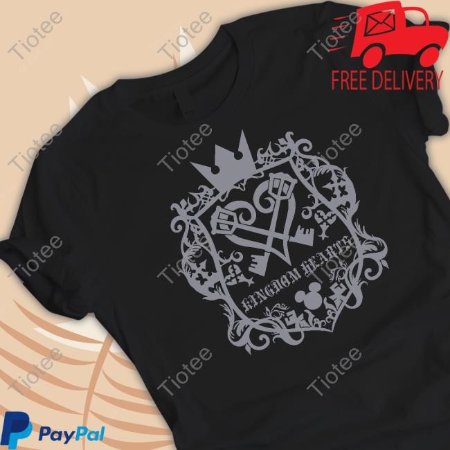 Official Disney Kingdom Hearts Crest T-Shirt