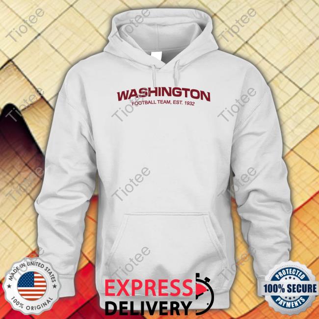 Washington Football Team Football Team 1932 Sweatshirt