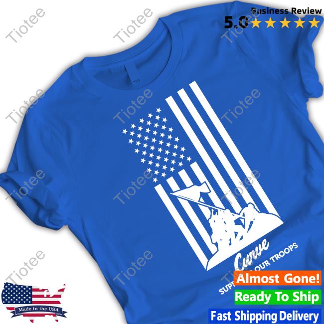 MiLB Store Altoona Curve Supports Our Troops Tee Shirt