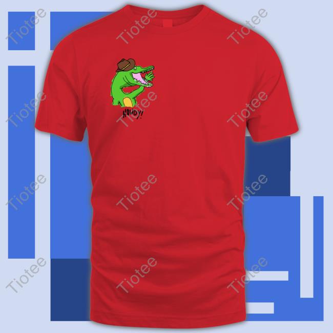 Forge Labs Merch Howdy Croc Tee Shirt Forgelabs