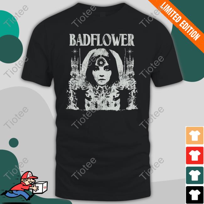 Badflower Merch Store Girl Flower T-Shirt