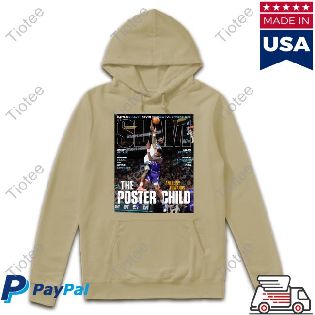 Anthony Edwards The Poster Child Shirt 2024