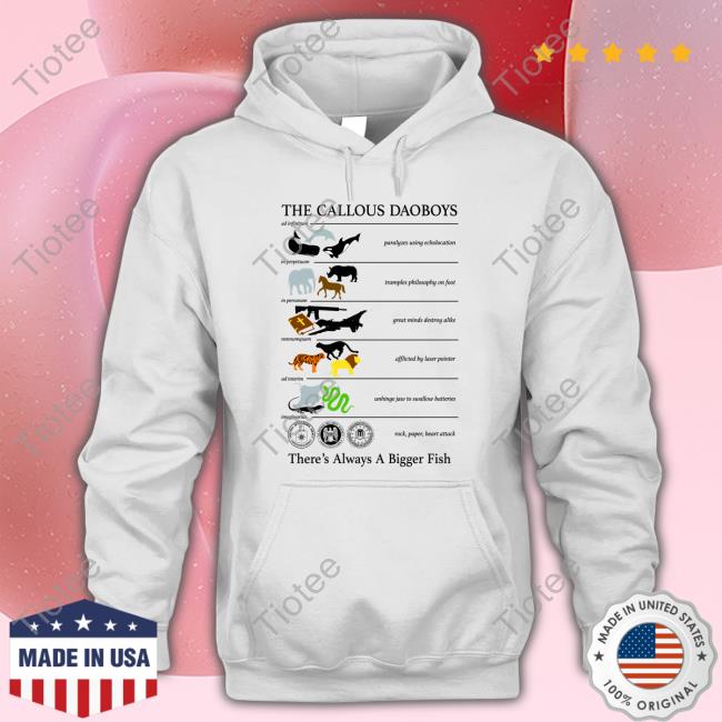 The Callous Daoboys There's Always A Bigger Fish Long Sleeve T Shirt