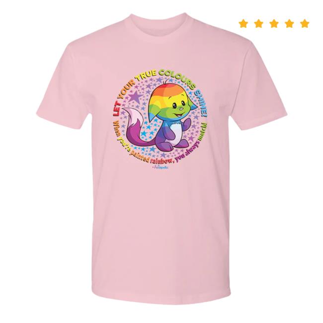Official Neopets Merch Neopets True Colours Shirt