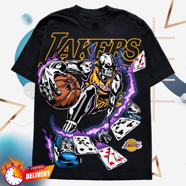 Lakers Crossover Top Shirt - Black| Warren Lotas Official NBA