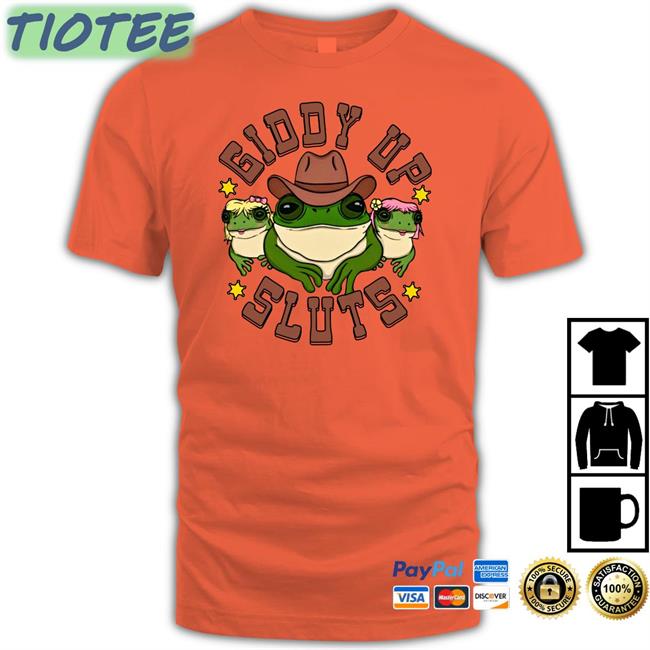 Giddy Up Sluts Shirts Spencers Online Merch Giddy Up Sluts Tee Shirt
