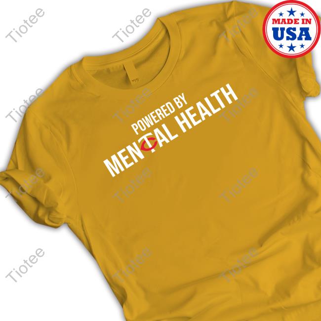 John Bonnes Powered By Mental Health Long Sleeve Shirt Minnesota Twins