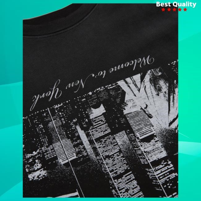 Official Willy Chavarria Welcome To Ny Buffalo Hot Shirt Black