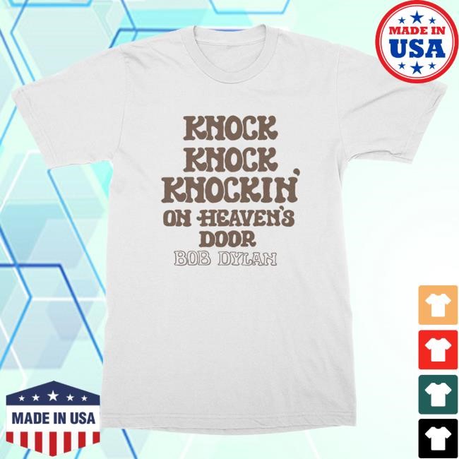 Official Bob Dylan Merch Store Bob Dylan Knockin’ Top Shirt BobDylan