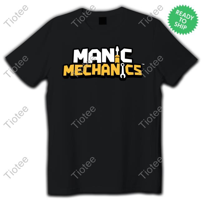 4J Studios Manic Mechanics Logo Shirt