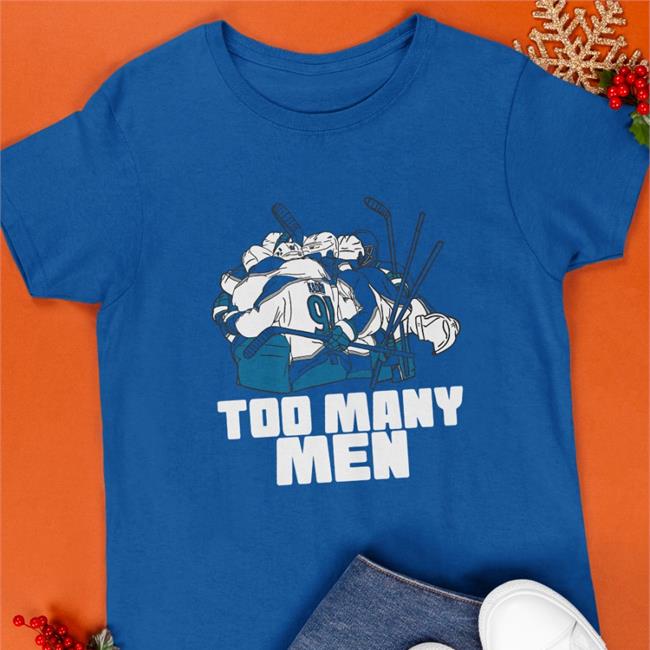 Nazem Kadri Too Many Men Tee Shirt Everything Hockey Merchandise