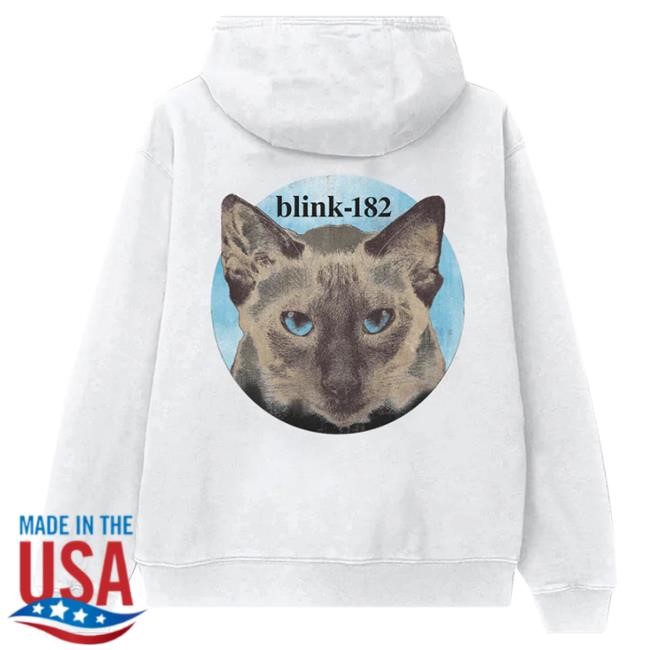 Official Blink 182 Merch Store Blink-182 Cheshire Cat Album Cover Hoodies Blink182