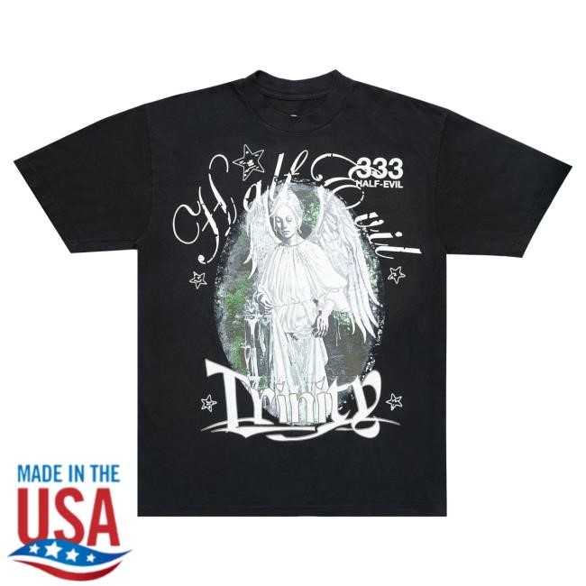 Official Half Evil Co Store Merch Trinity T Shirt Black Half Evi 333