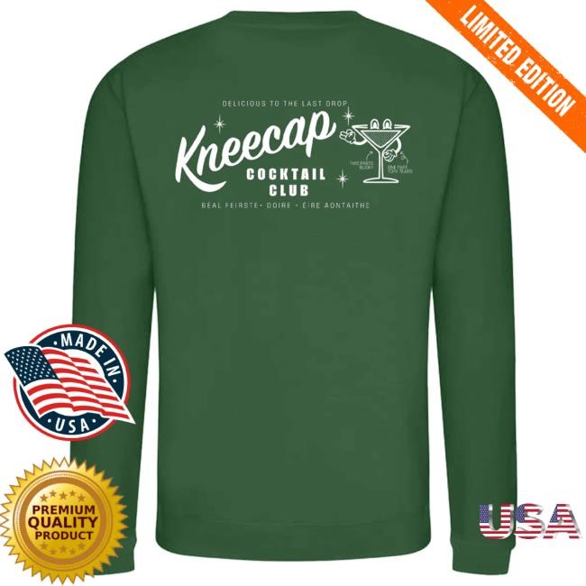 Official Kneecap Merch Cocktail Crew