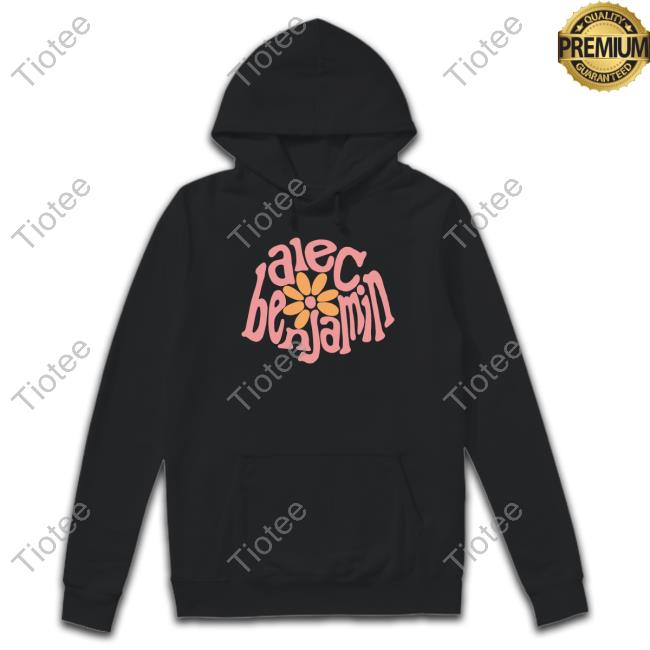 Official Alec Benjamin Merch Wavy Flower Hoodie