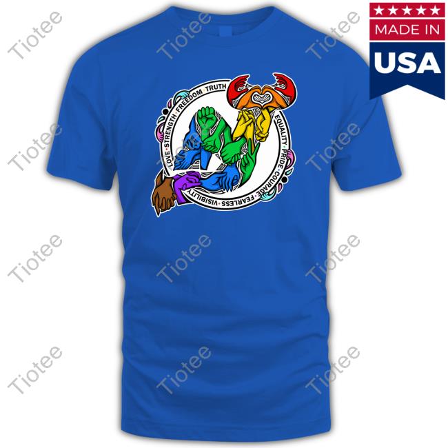 Love Strength Freedom Truth Equality Pride Courage Fearless Visibility Hoodie New Jersey Devils