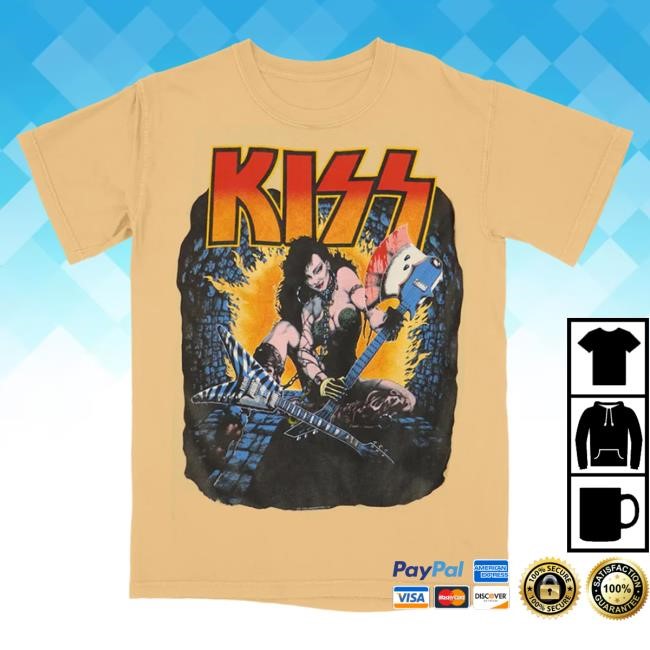 Kiss Rocks The World New Shirt Kiss Band Official Merch Store