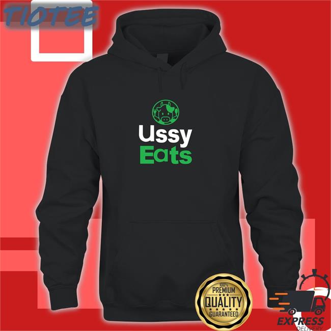 Original Rakuten Merch Ussy Eats Shirt Mishimakitan