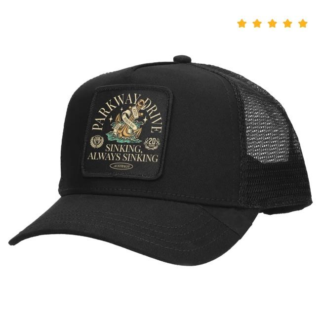 Official Parkway Drive Merch Store Shop Parkway Drive Bonyards Anchor Trucker Cap ParkwayDrive