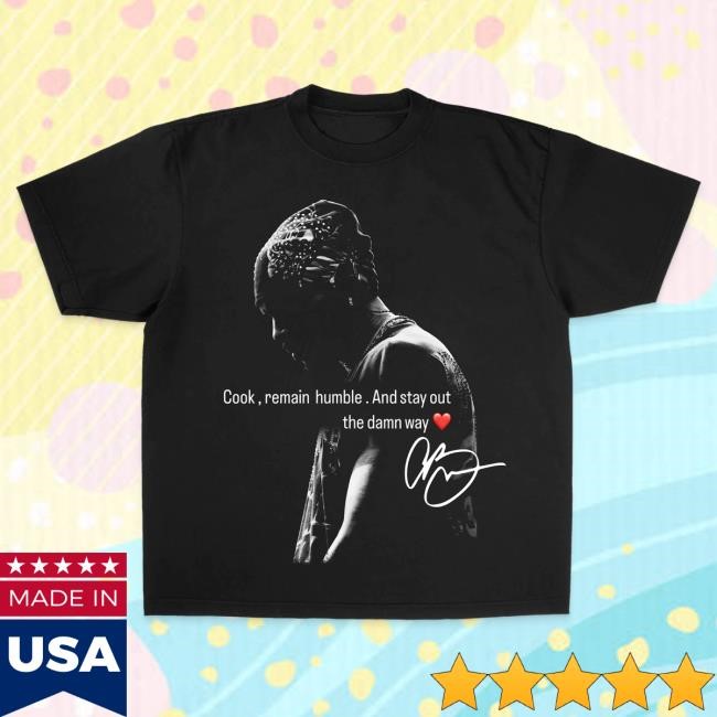 Breezy Bowl Cook & Remain Humble S/S Tshirt Chris Brown Merch Store Shop Official