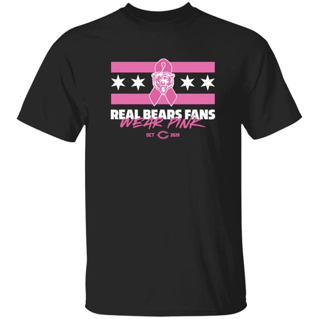 Real Bears Fans Wear Pink Shirt